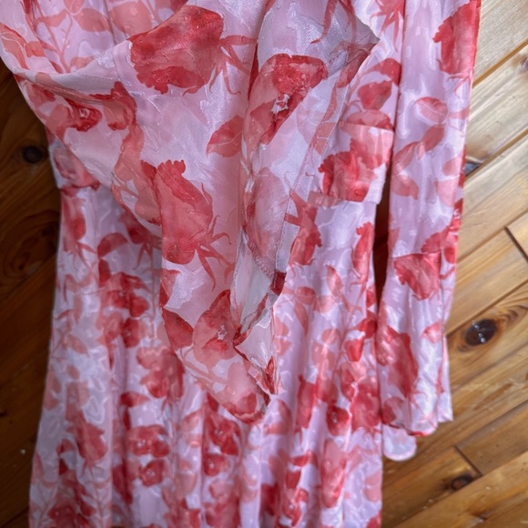 Anthropologie Hutch Amora Burnout Mini Dress Size 6 - Picture 5 of 9